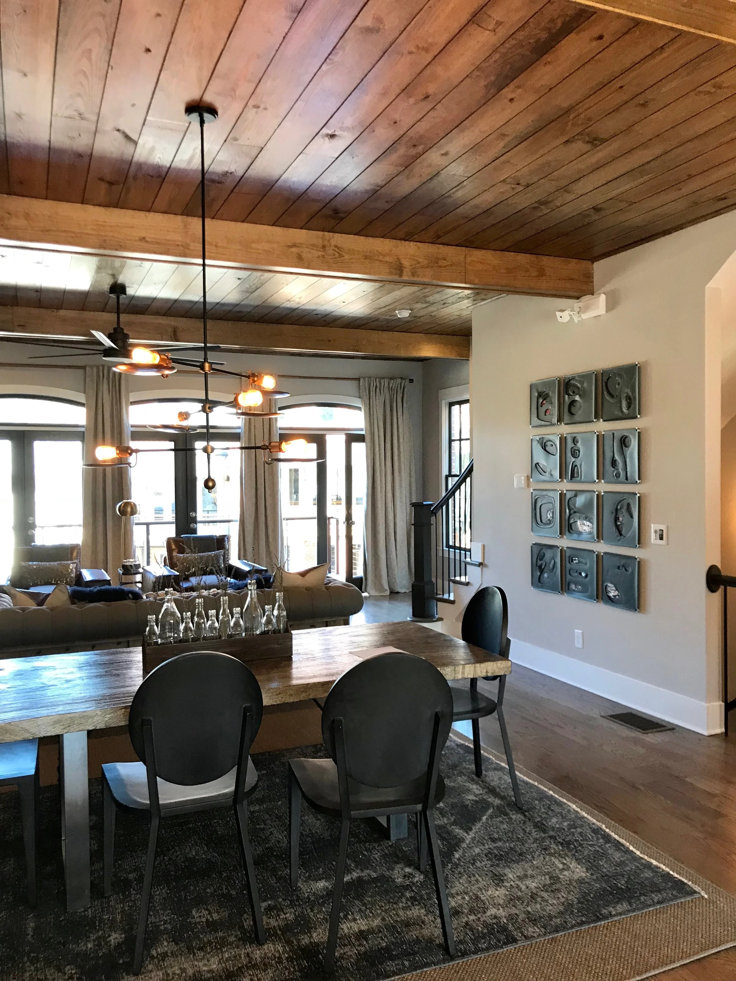 In situ. Model home Westside Station, Atlanta