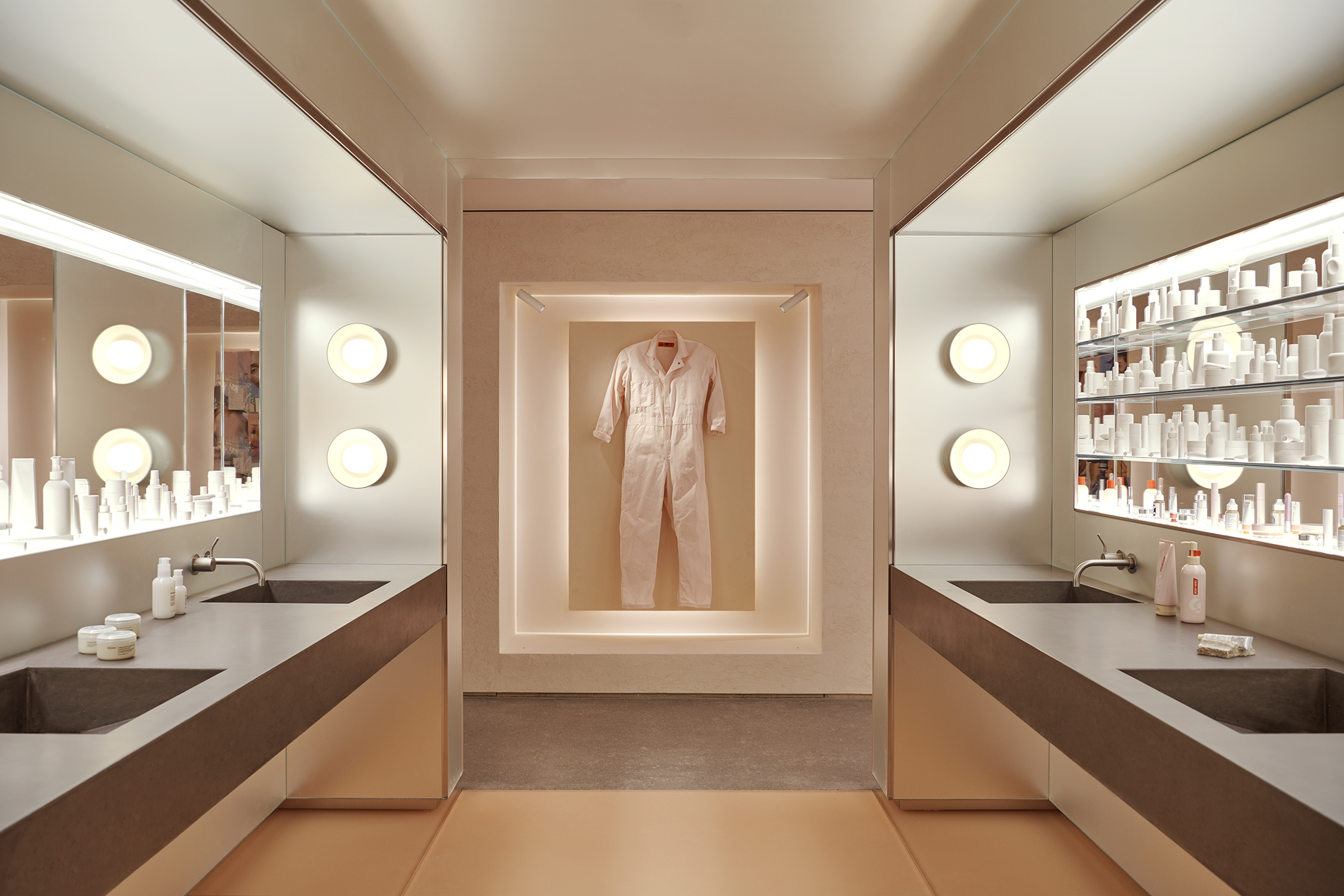 Glossier Flagship Wet Bar