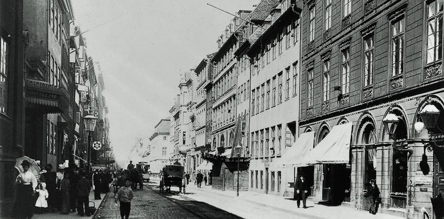 Bredgade in Copenhagen early in the 20th century