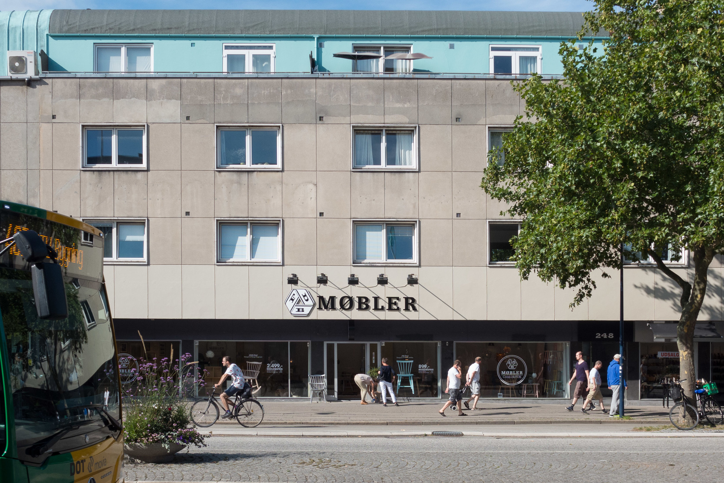 the new FDB furniture store in Lyngby danish architecture and design review