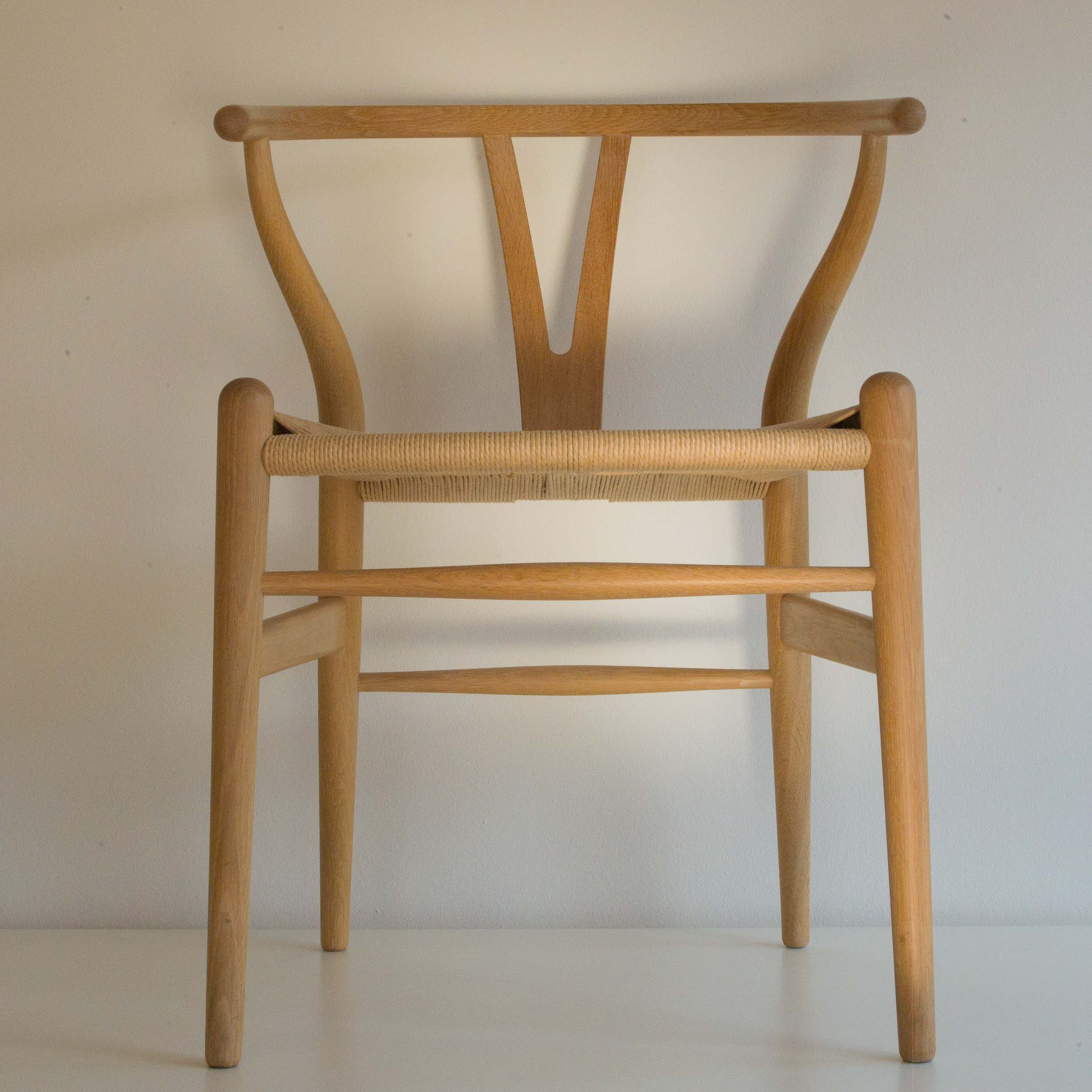Y Stol The Wishbone Chair Ch24 By Hans Wegner 1950 Danish