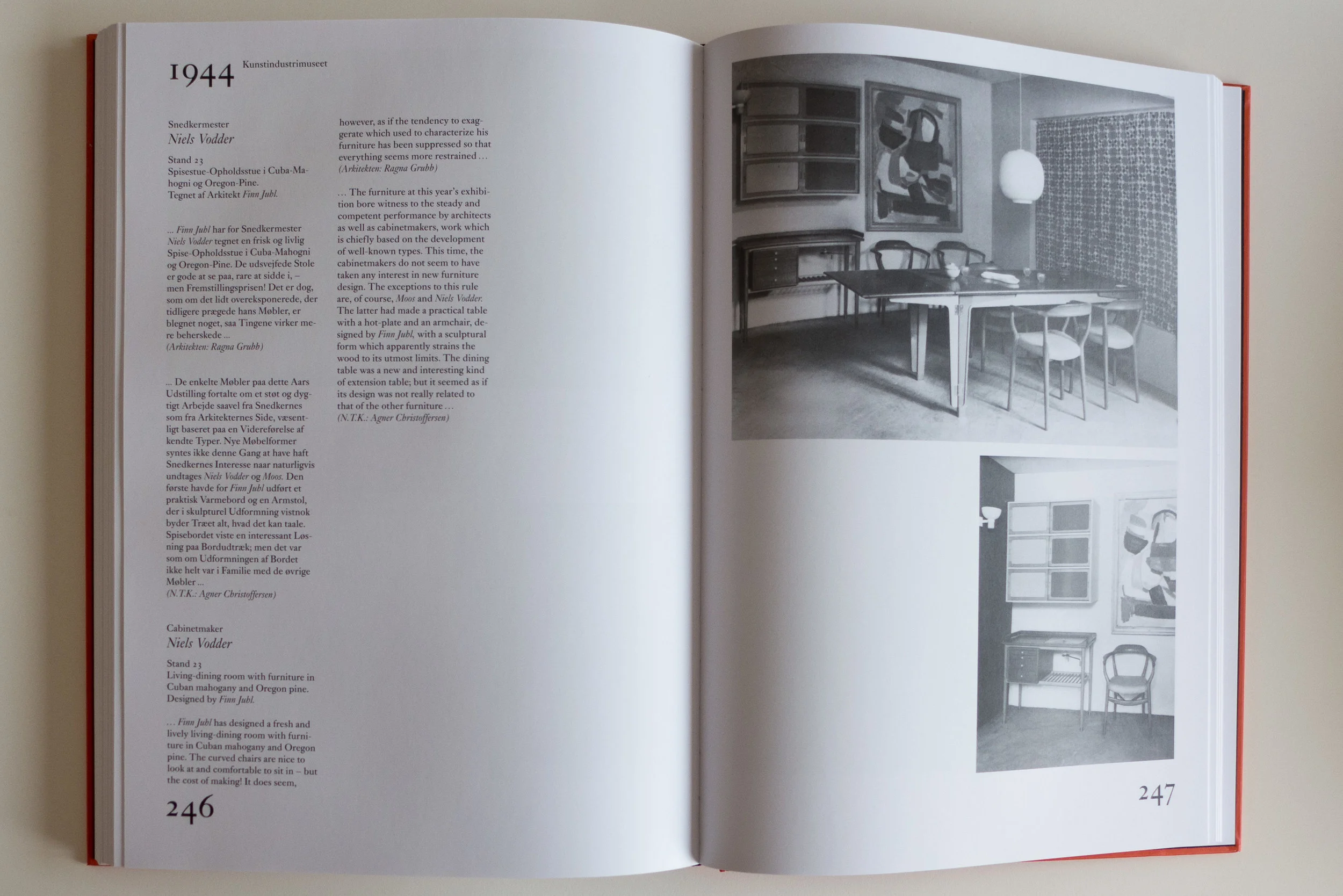 書 40 Years of Danish Furniture Design Books, volume I-IV '40 years of Danish furniture design