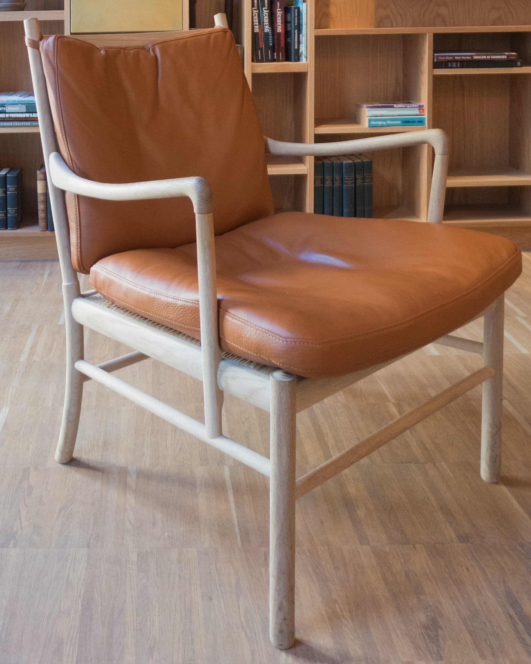 Cane Seat On The Colonial Chair By Ole Wanscher Danish Design Review