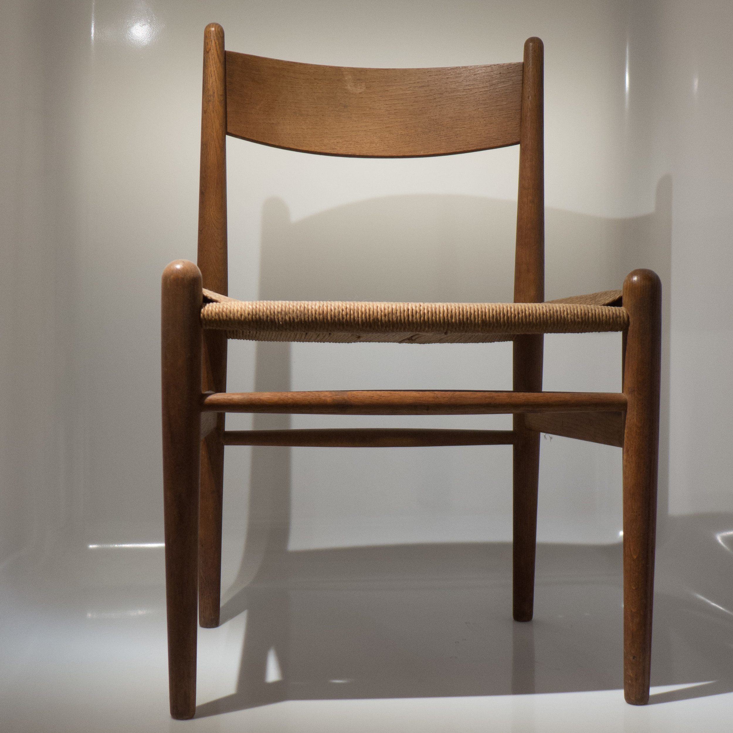 chairs with seats in paper cord — danish architecture and design review