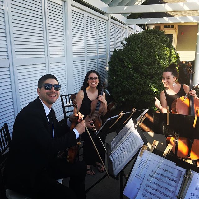 First wedding in June! #stringquartet #marylandweddings #tworiverschambermusic