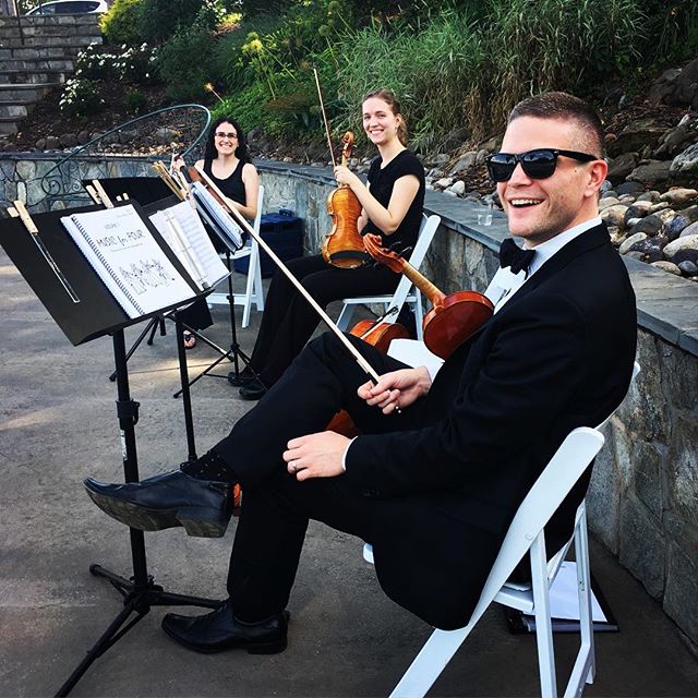 We love our jobs! #tworiverschambermusic #virginiawedding #stringquartet #novawedding