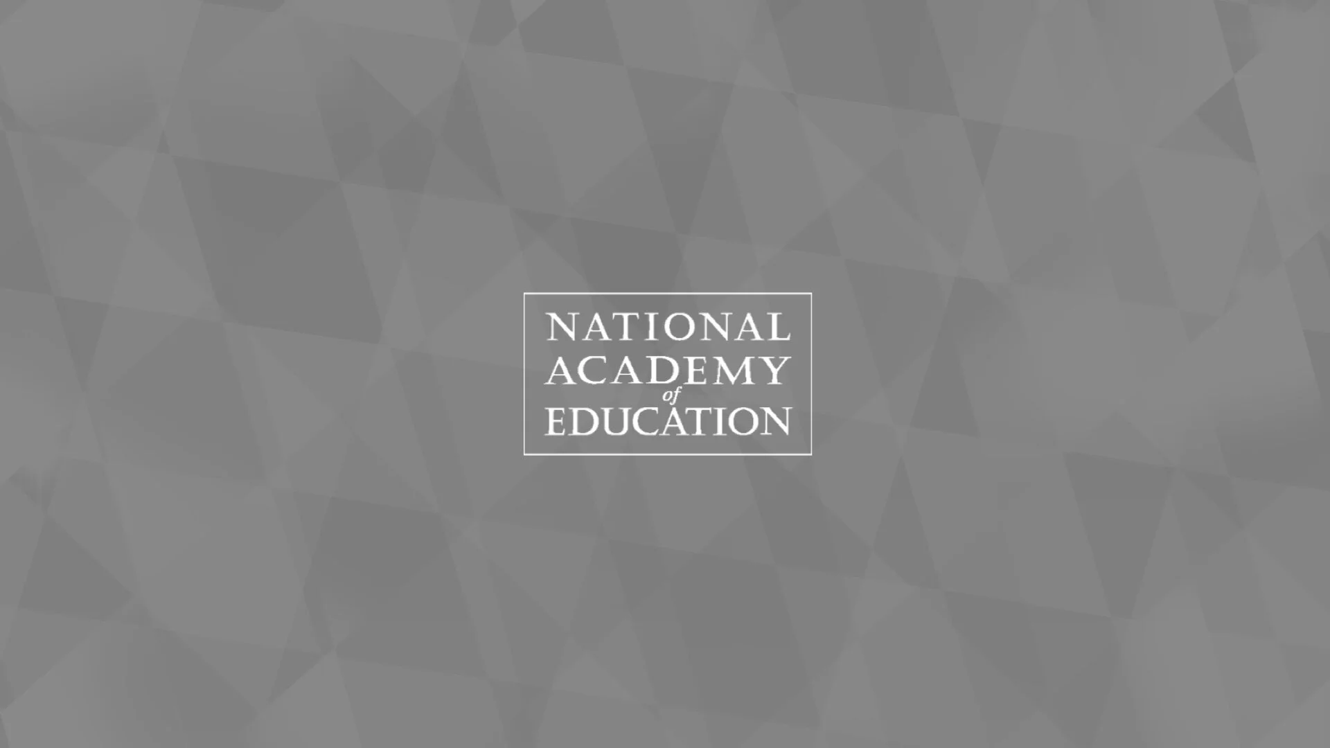 National Academy of Education Annual Meeting