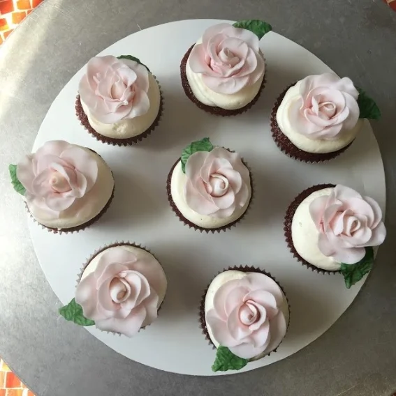 Mini Red Velvet Cupcakes