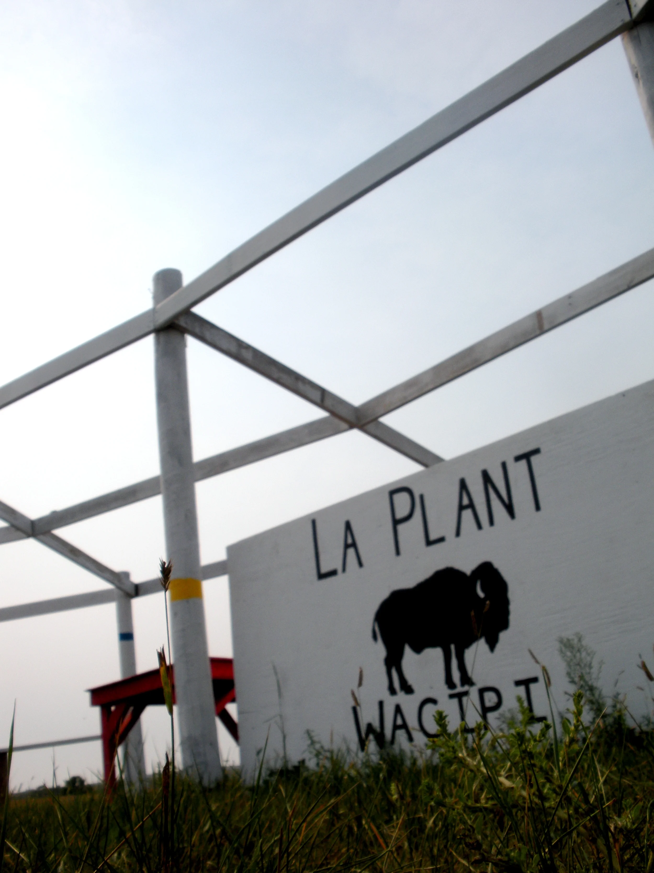 La Plant's powwow grounds. (August 2013, A. Gross)