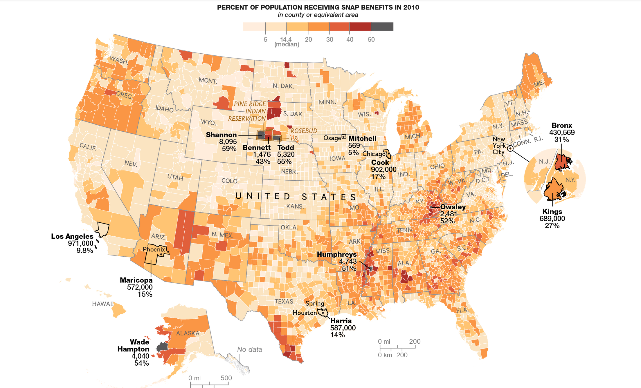 Graphic from the incredible National Geographic food feature "The New Face of Hunger"