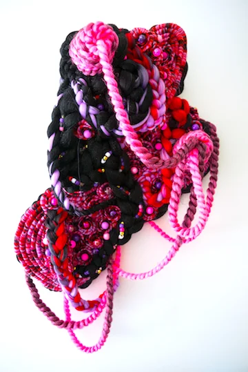 Neon Gumbo - Hair, beads, embodied knowledge. 2018