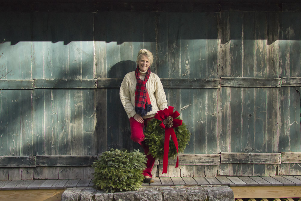  Balsam Wreath Ad Campaign Winter 2016  Blue Hill, Maine, USA 