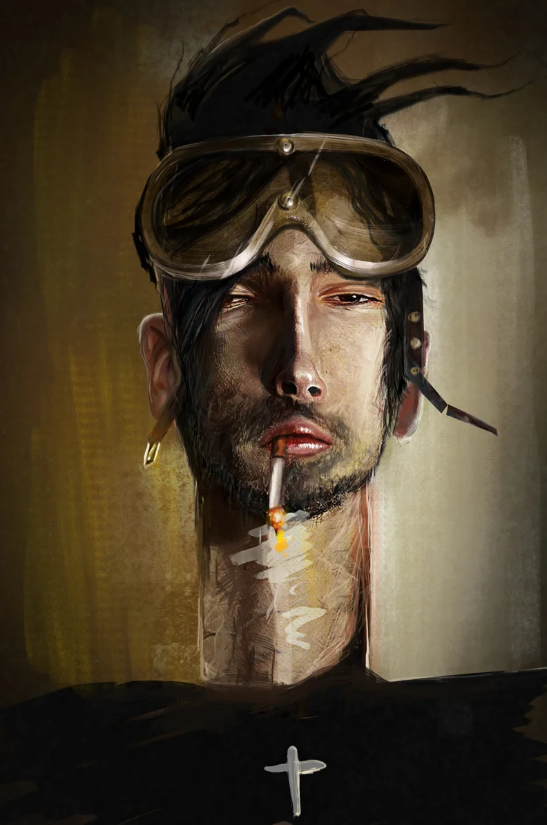 Steampunk man