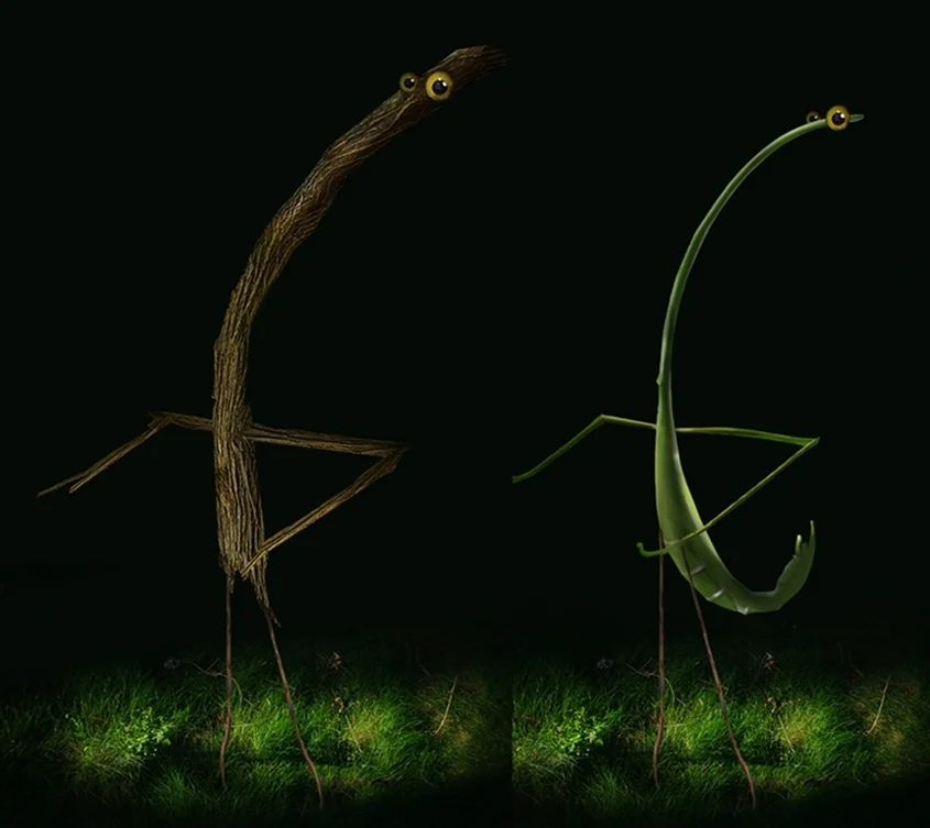 Stick characters concept art