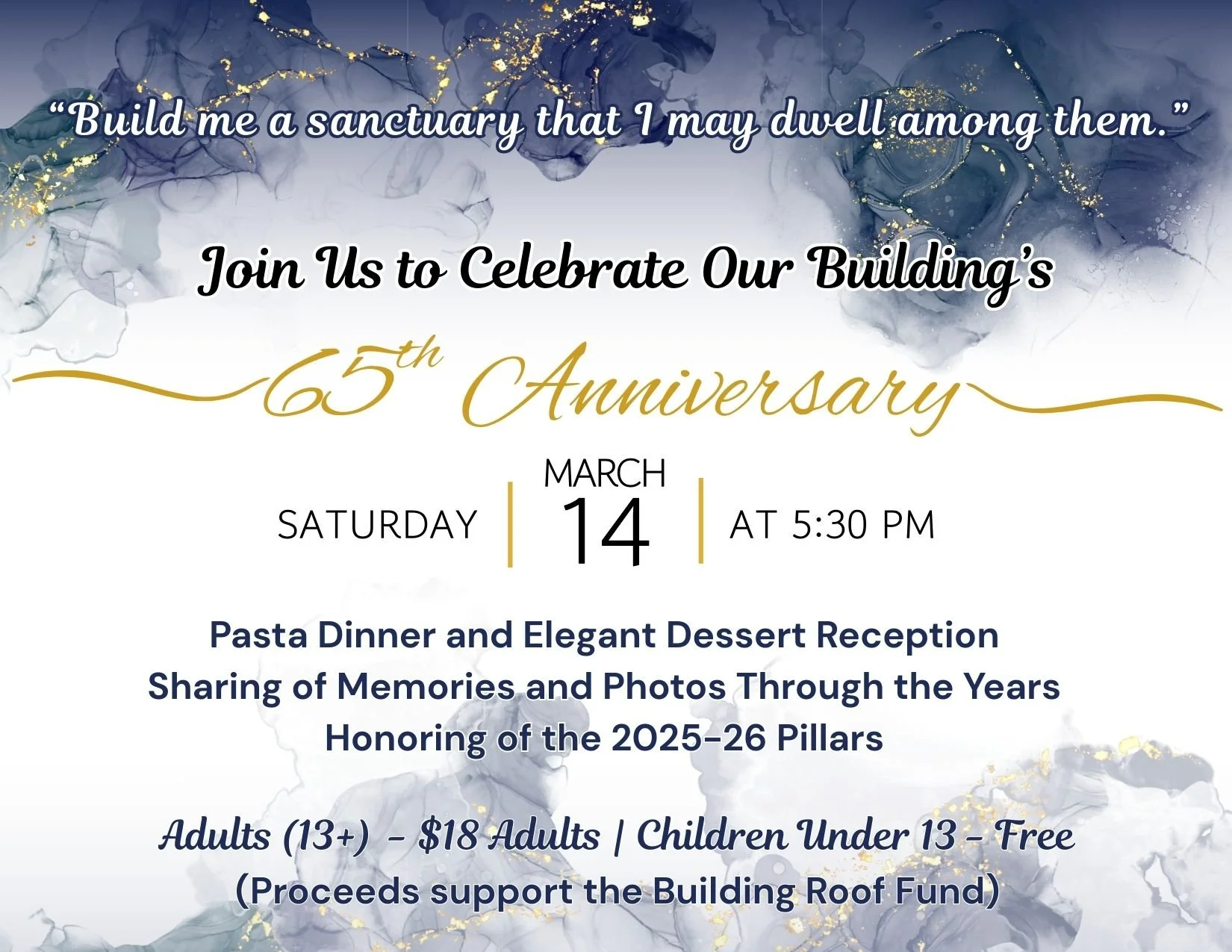 Celebrating our Sacred Space - 65th Anniversary