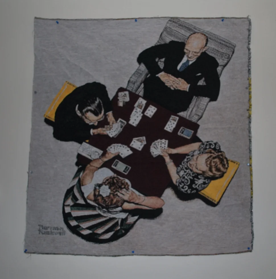Norman Rockwell, On Woven Canvas