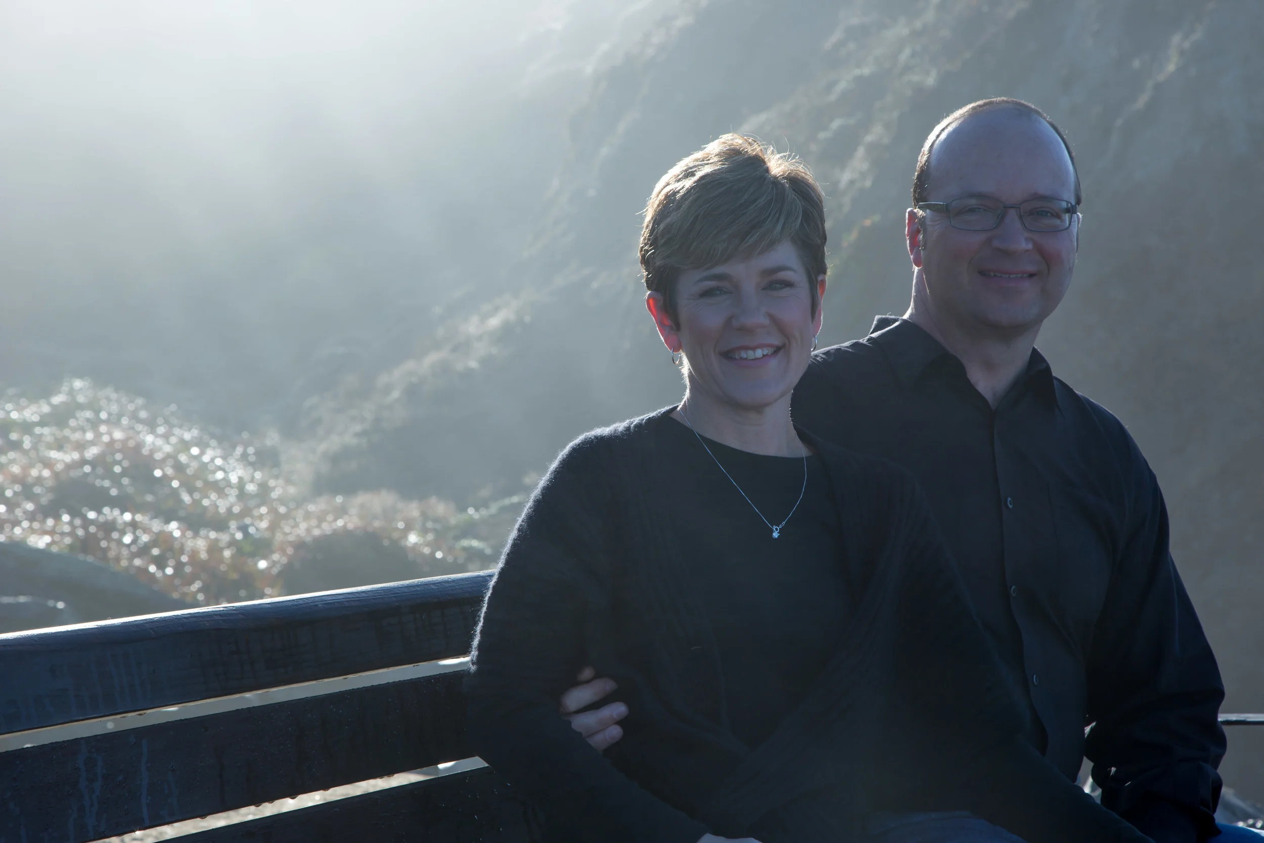 Sometimes over or under exposed shots with the sun behind your subjects can make for a really interesting photo.