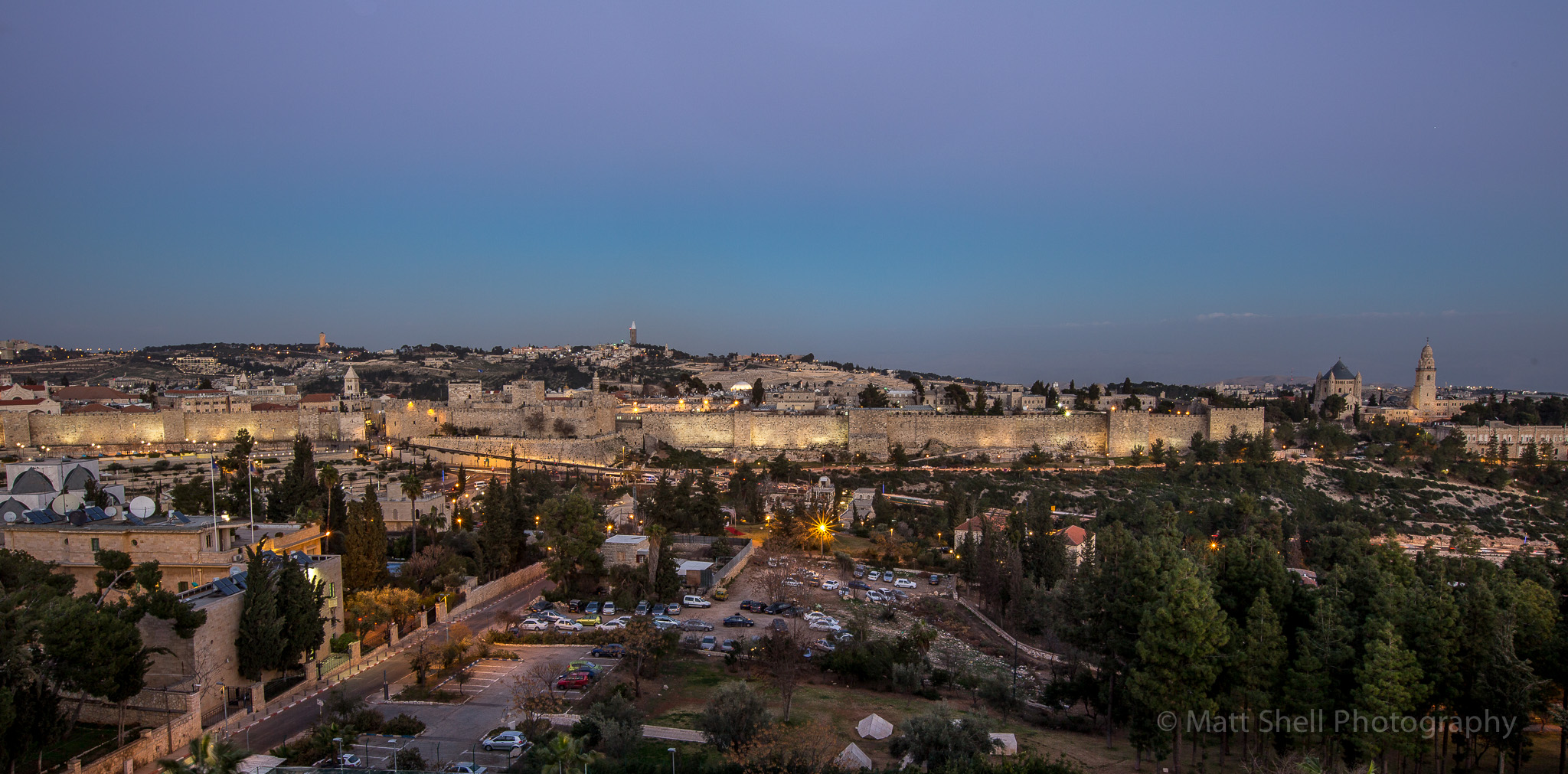 The Old City looks rest at night, but my favorite time of the day for shooting photos of it was right before the sun went down. The elusive "golden hour" makes for a rich and colorful photo.