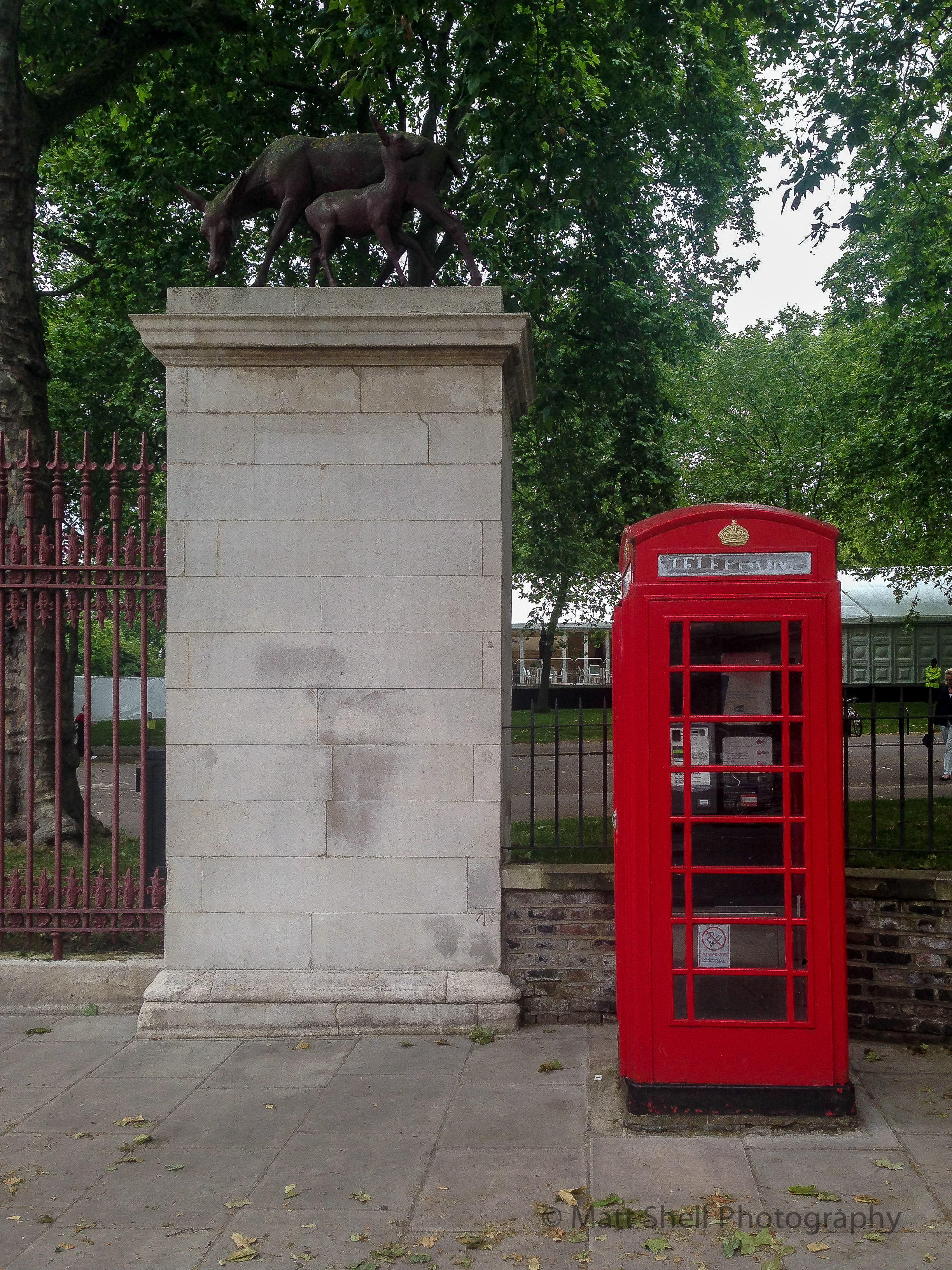 There was no way that not having my camera with me was going to prevent me from snapping a photo of THE red phone box. I call it a phone booth, but I was quickly corrected by locals. Kinda funny that I took the pic of the classic old phone box with my cell phone.