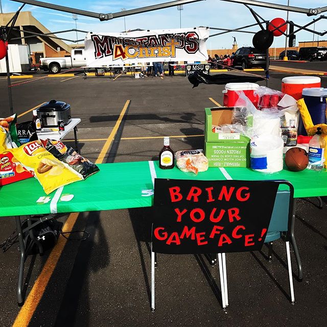 Come get some great BBQ at our tailgate!