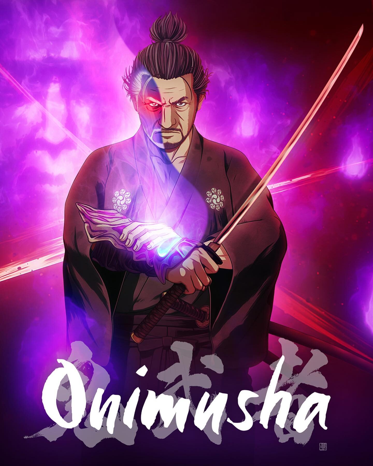 Hey guys! My new show Onimusha just dropped on Netflix! Check it out!