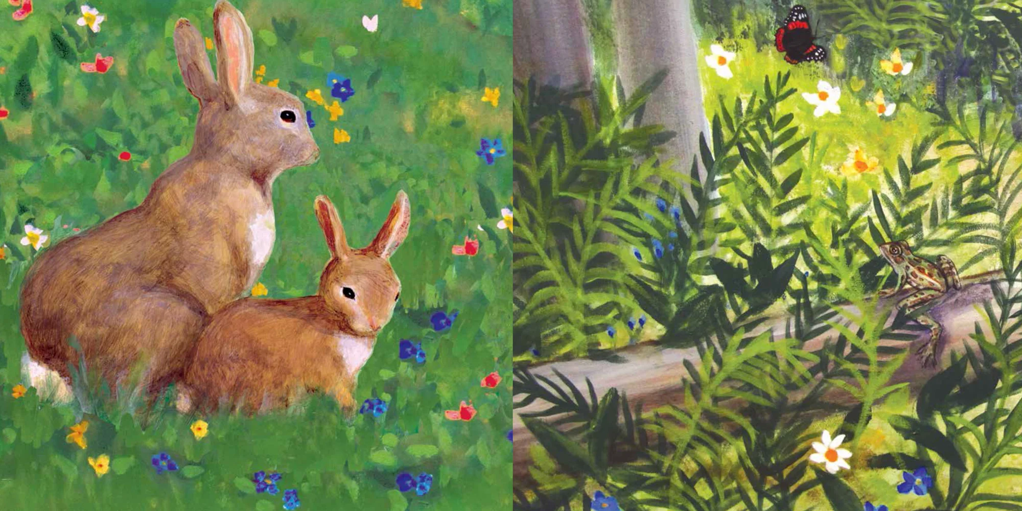 Goodnight My Honey Bunnies 8x8 Paperback Book with Free Lullaby Album