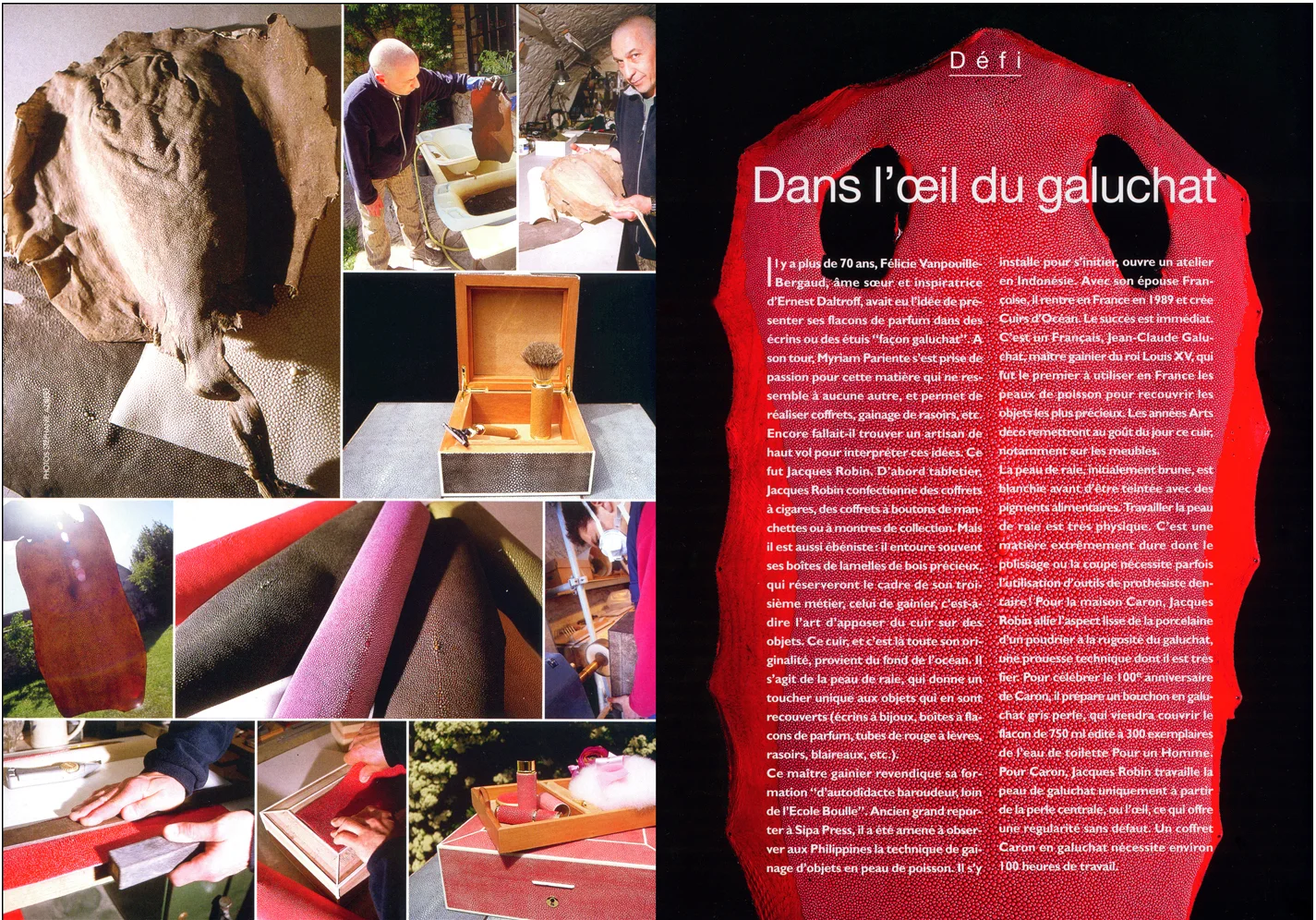 Catalogue for Caron perfumes