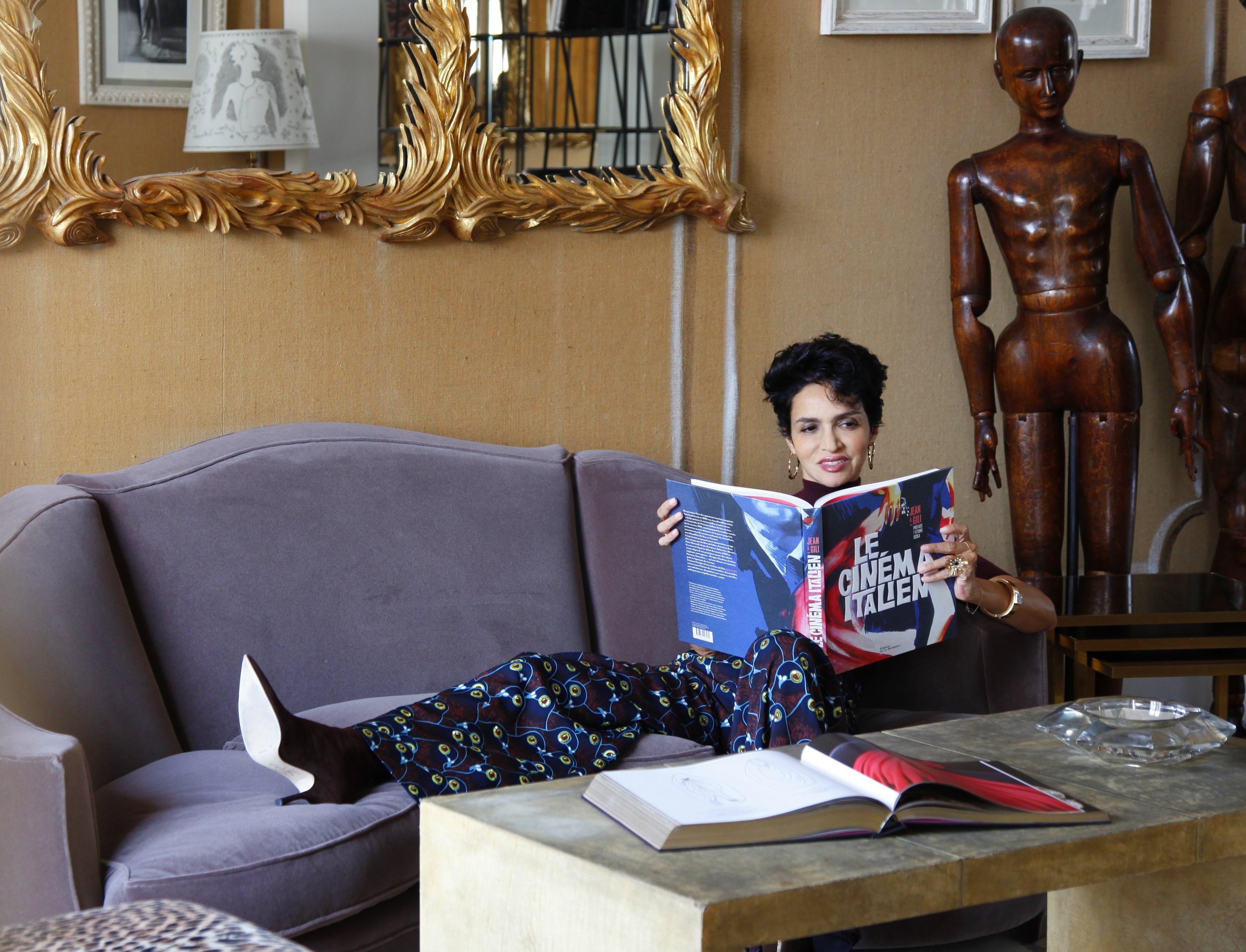 Farida at Schiaparelli