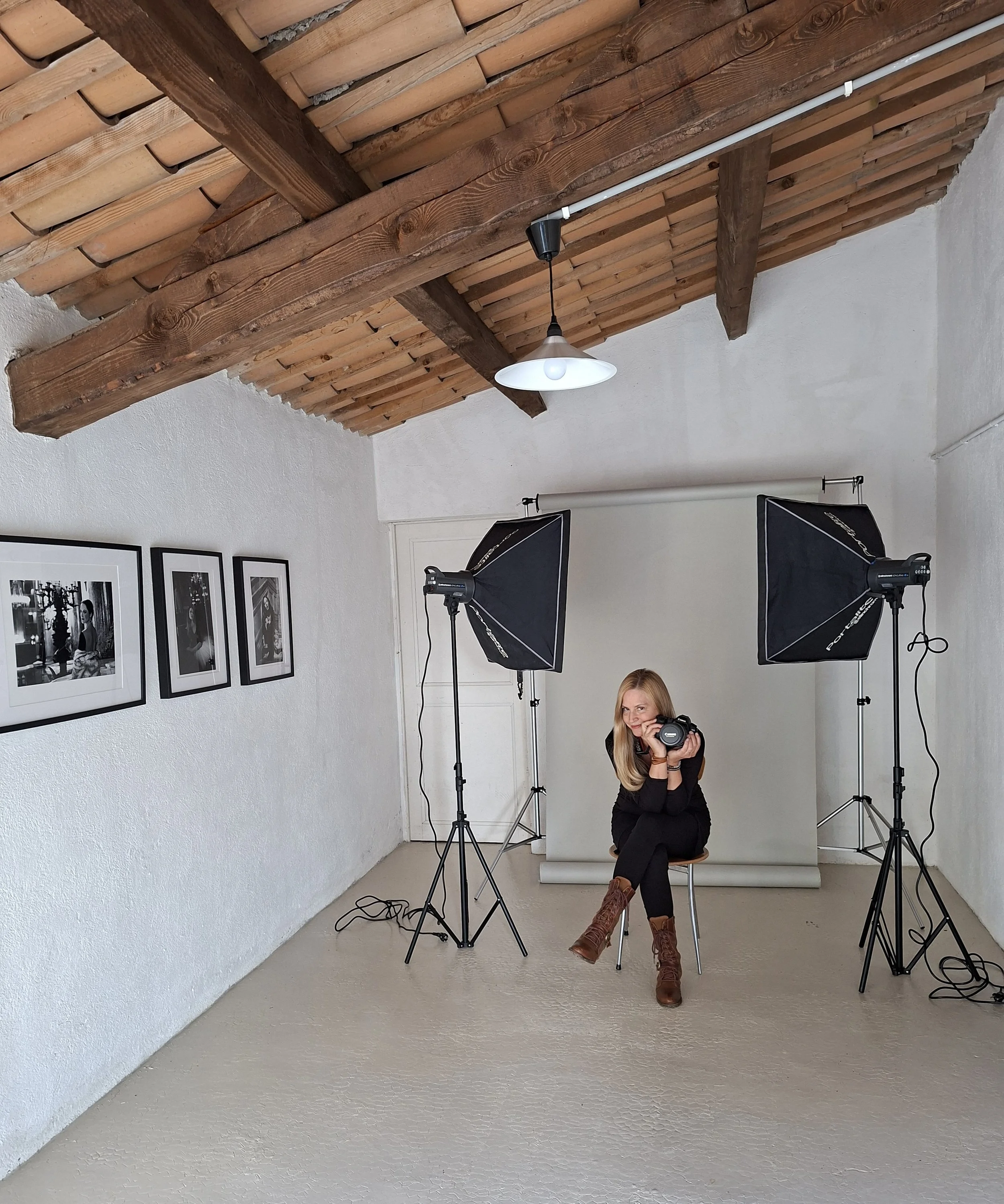 My new photo studio in Provence