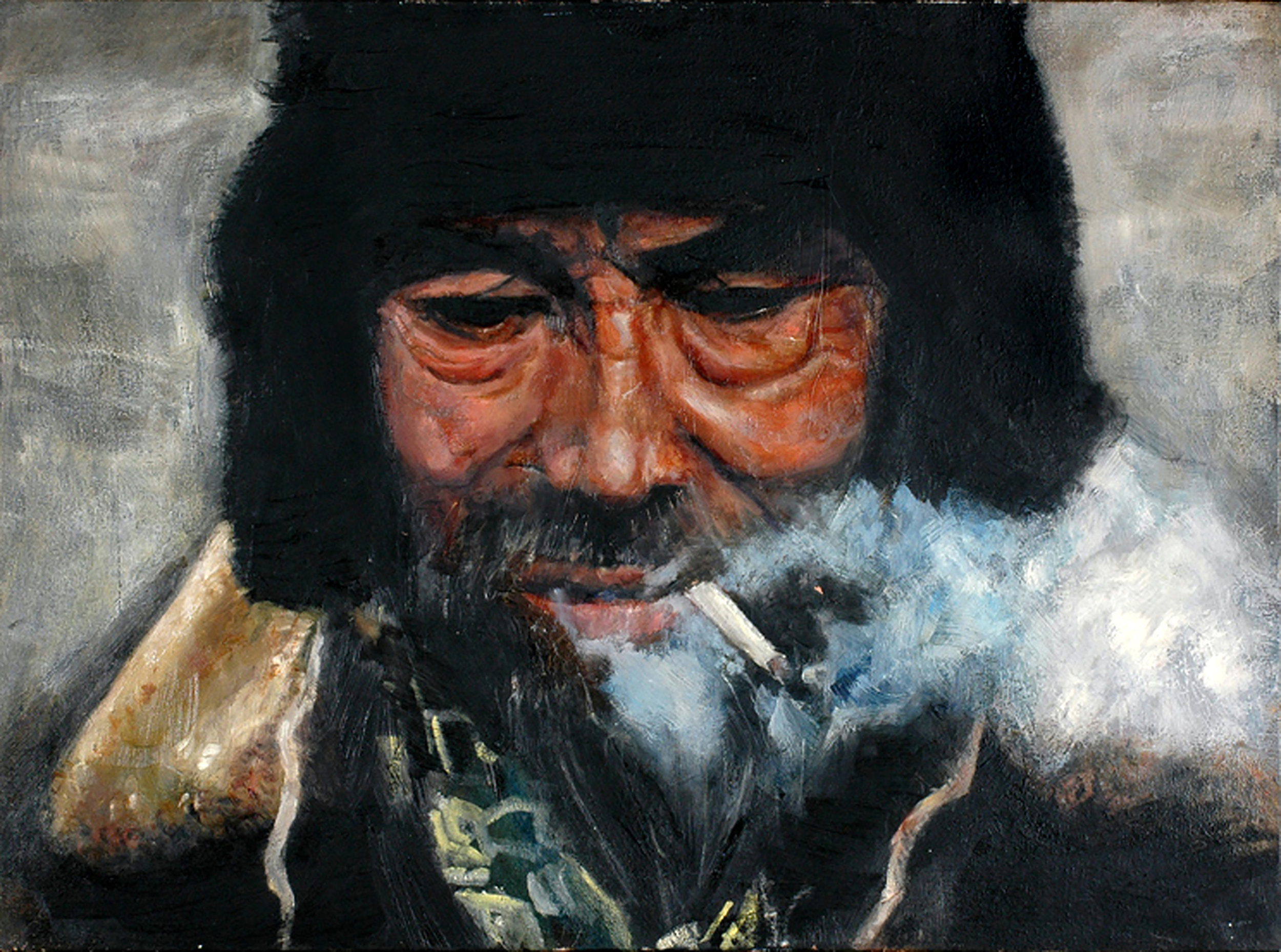 An Early Start Oil on canvas 24" x 36" Erode, 2008