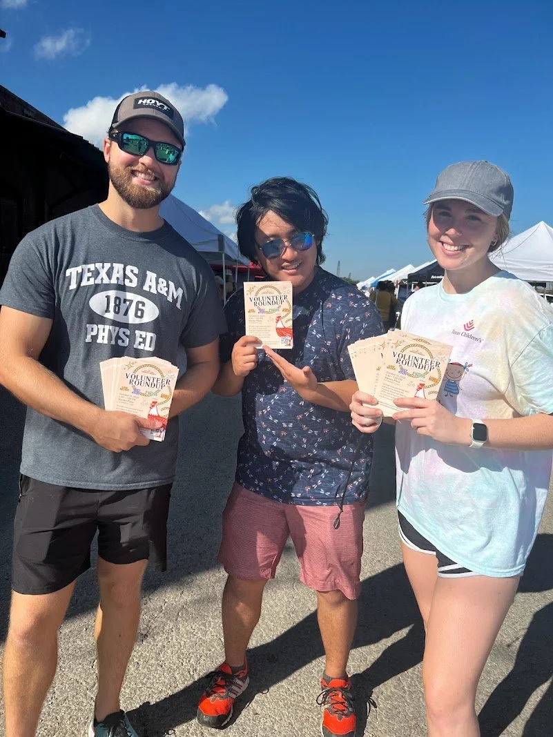 Don’t miss our 10/11 Volunteer Roundup!