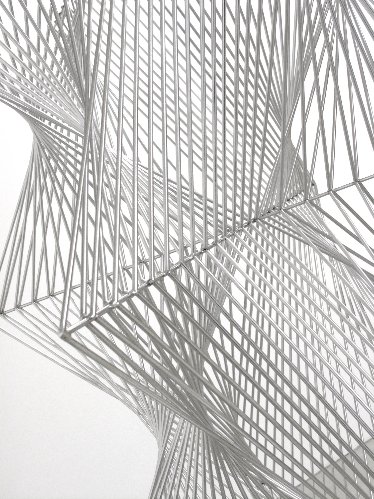   Allotropy  , 2010, stainless steel, 182 x 90 x 90 cm    