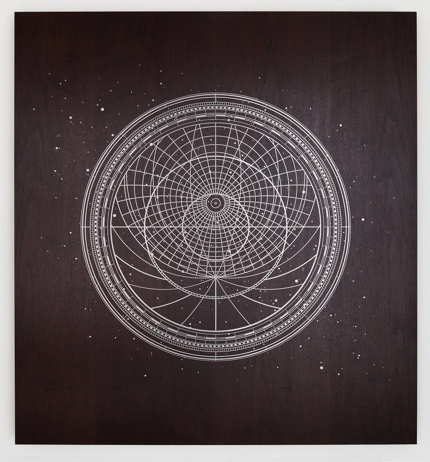 It's always night (Ibn al Haytham),2015,120x130x8cm,stainless steel,wood.jpg