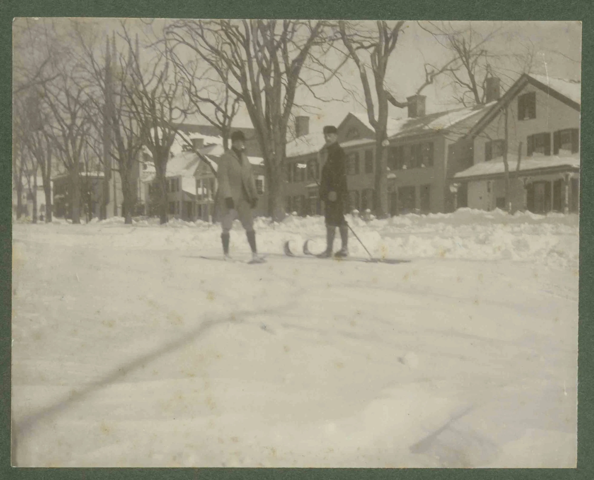   "Winter 1900," Litchfield.&nbsp; &nbsp; Collection of the Litchfield Historical Society, Litchfield, Connecticut  
