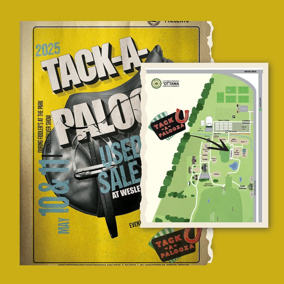 Tack-a-Palooza is coming in hot 🔥 this weekend @thewcparks May 10th &amp; 11th 📆! It&rsquo;s the only one to is year so you will NOT want to miss it! #usedridingapparel #usedtack #usedequipment #upcyle #tacksale #ottawaequestrian