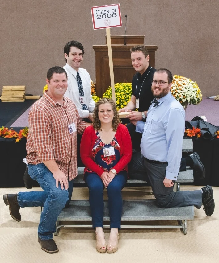 Class of 2008 Back Row: Kyle Barker, Jordan Ballew Front Row: Blake Chaney, Anna Coridan, Benjamin Barnett