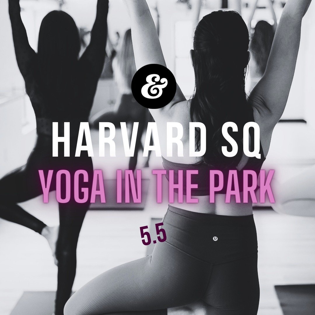 Celebrate May Fair in Harvard Square with an energetic 60 minute yoga flow outside in Winthrop Park! As part of the annual May Fair, all levels are welcome and options will be given to make your practice your own. Class is free so lock in your spot t