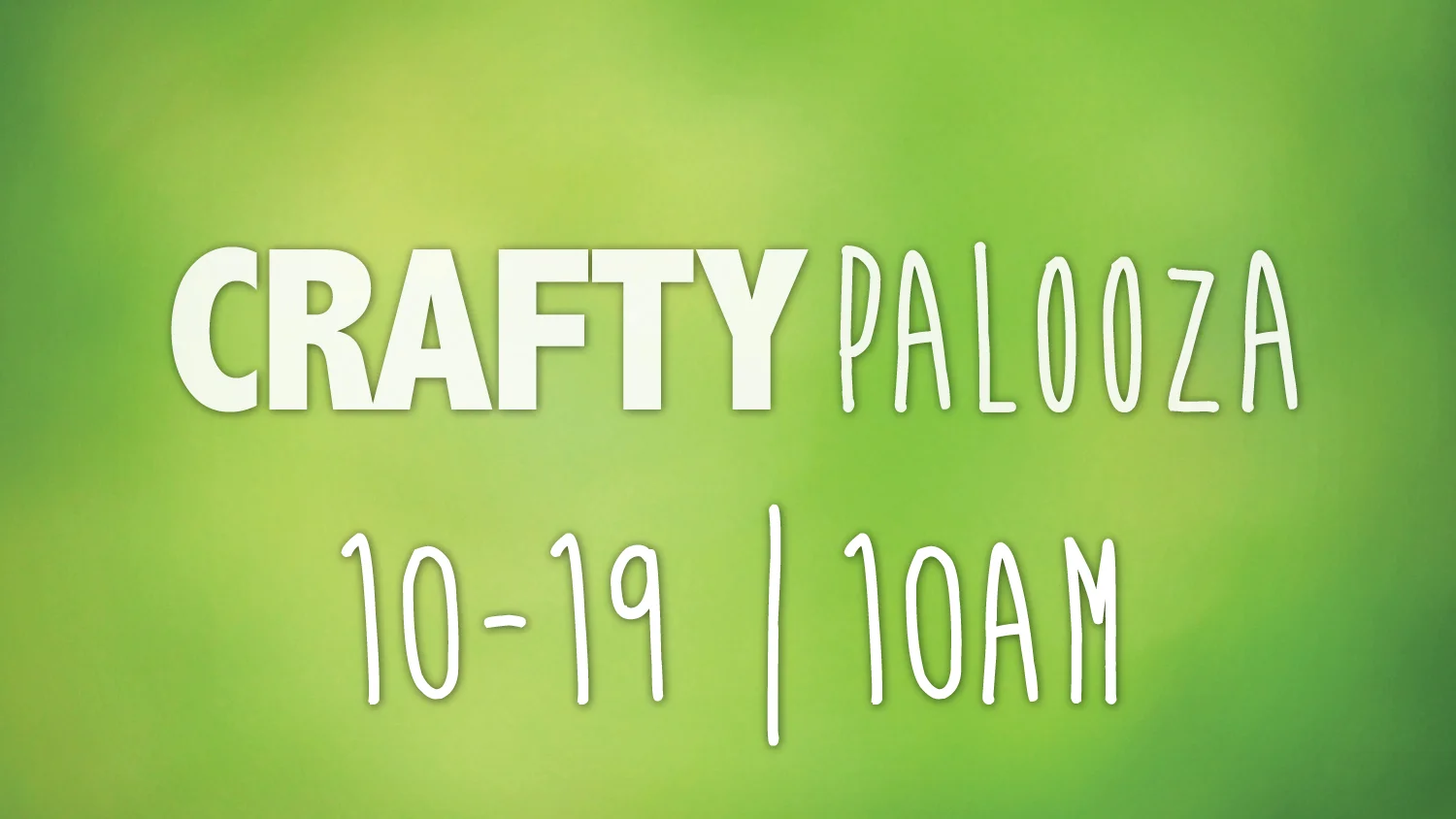 Crafty-Palooza
