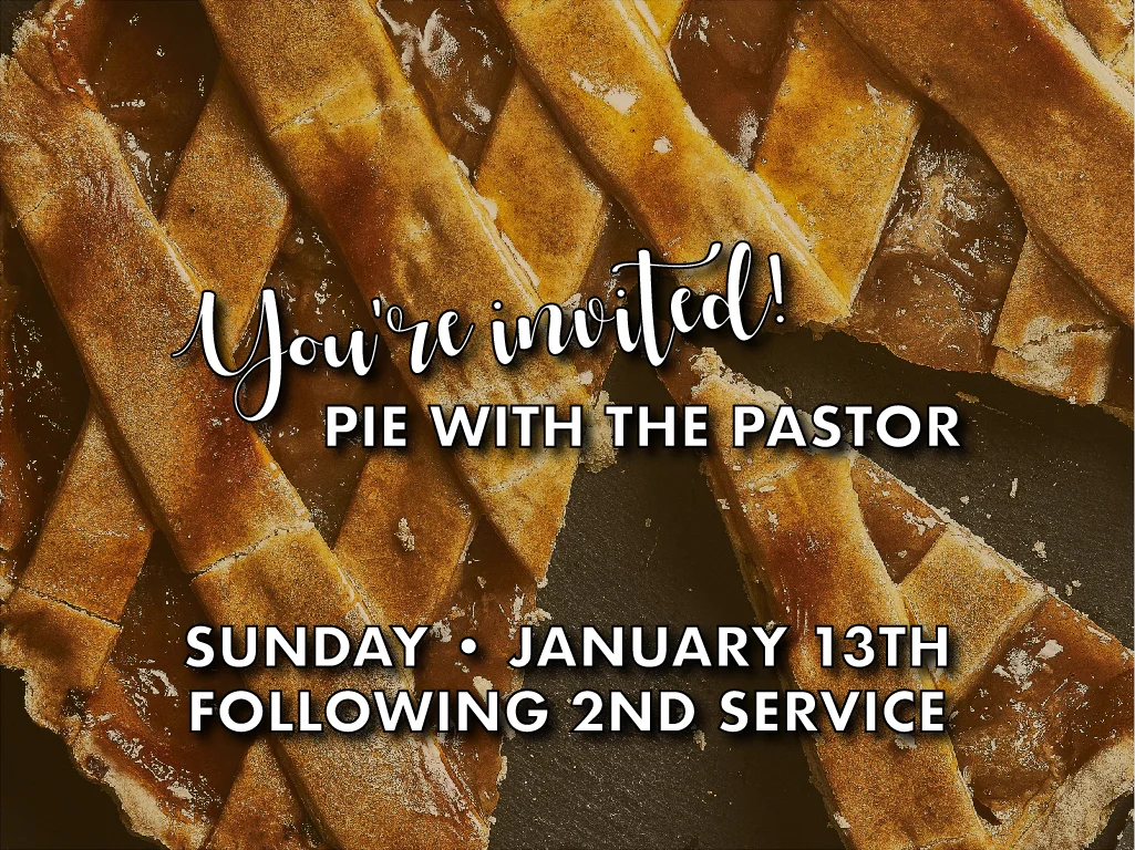 Pie With The Pastor