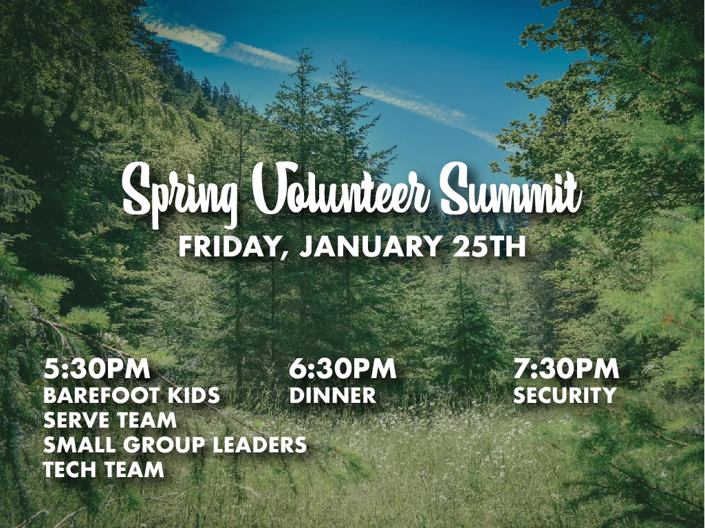 Spring Volunteer Summit