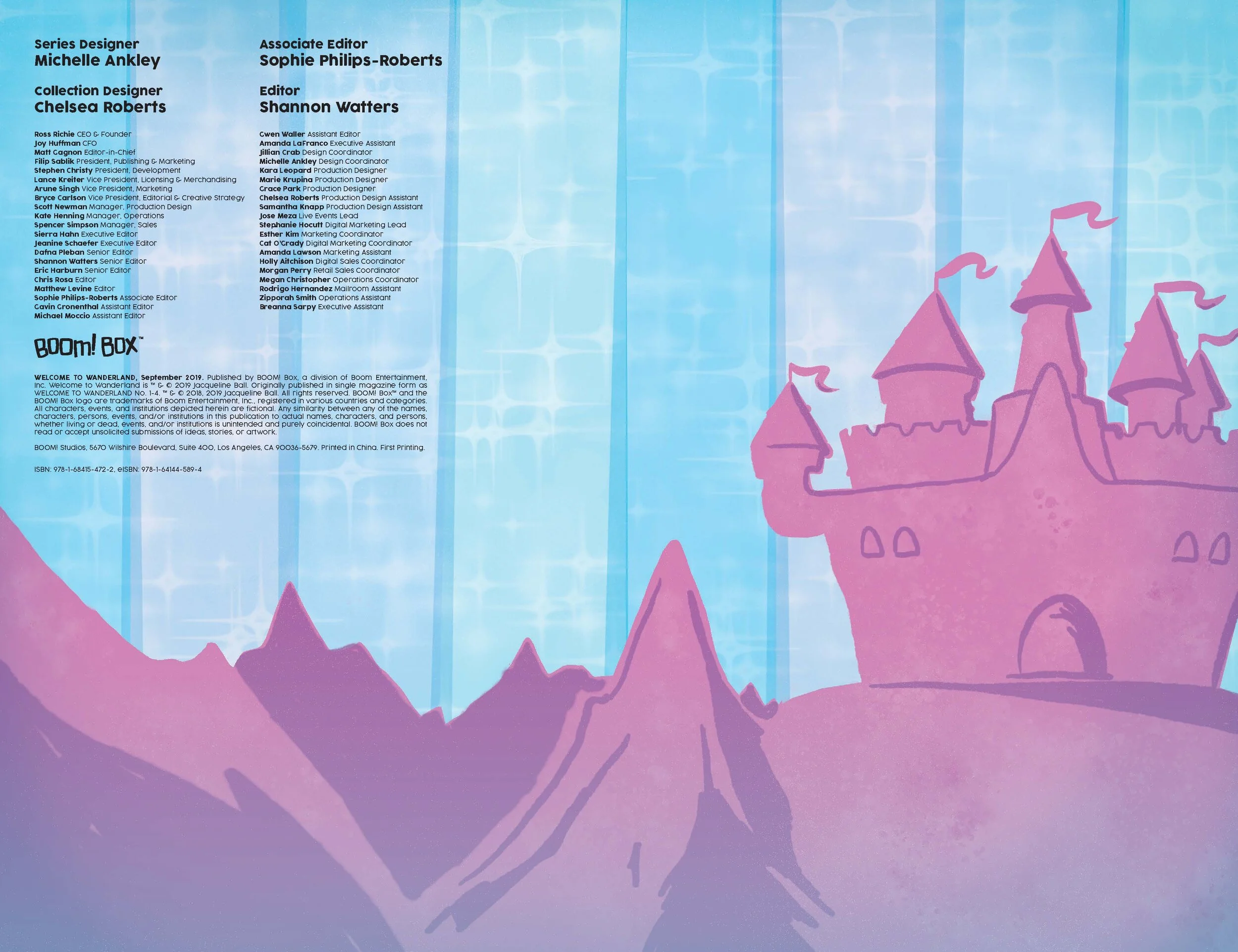 Indicia and Masthead Spread