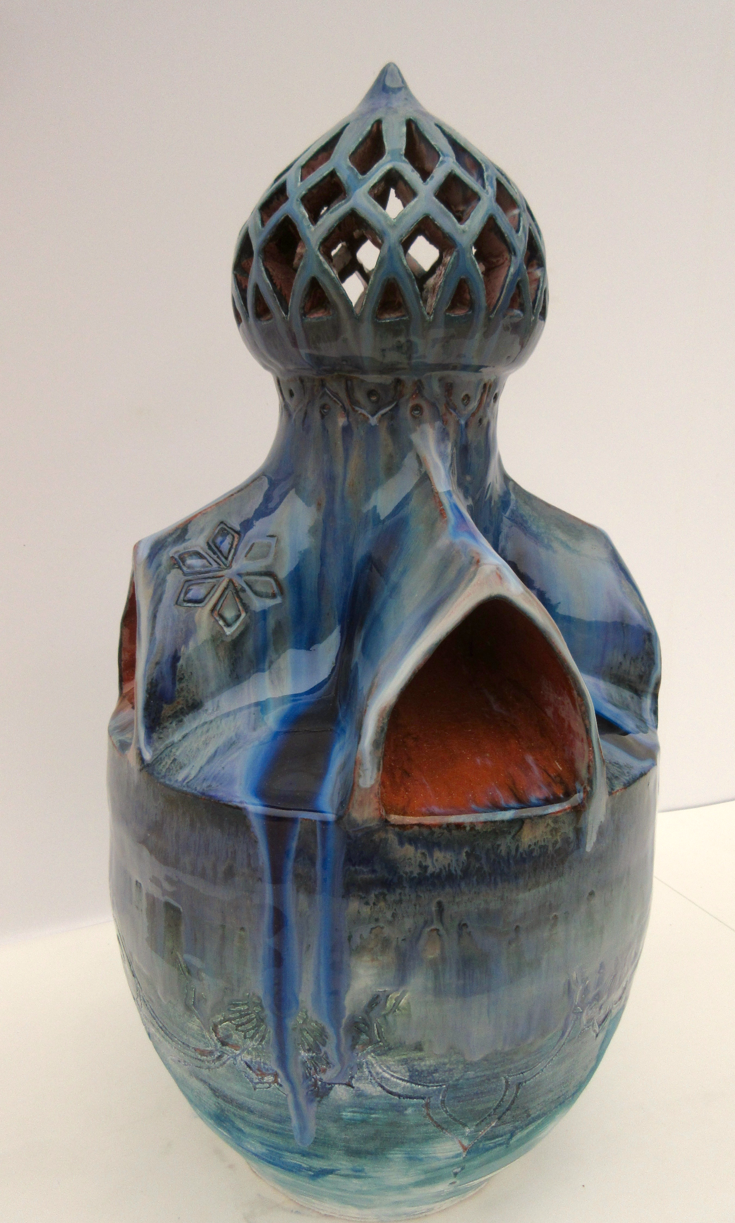 Ceramics 1 Hand Building Student Work - Earthenware, Cone 04 Oxidation