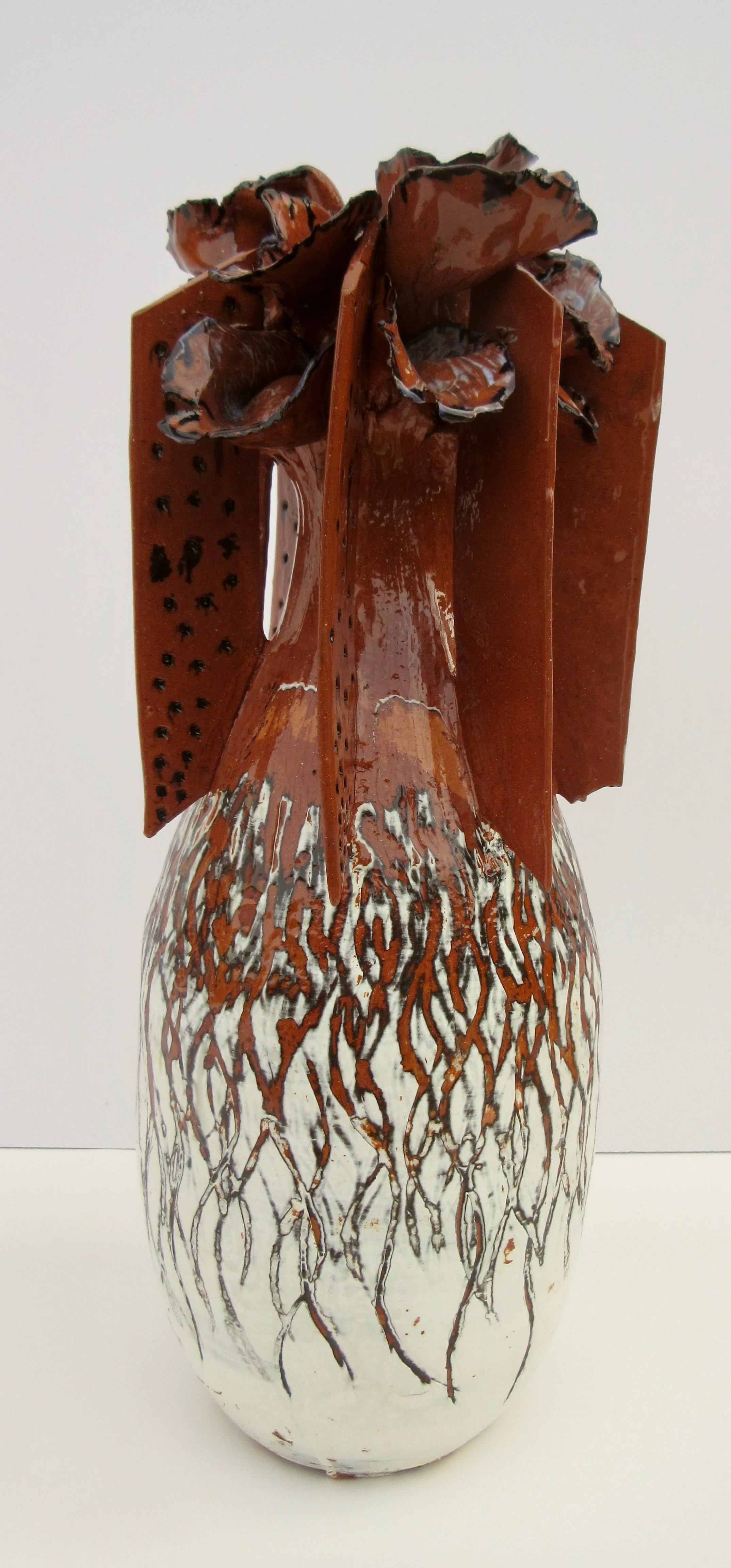 Ceramics 1 Hand Building Student Work - Earthenware, Cone 04 Oxidation