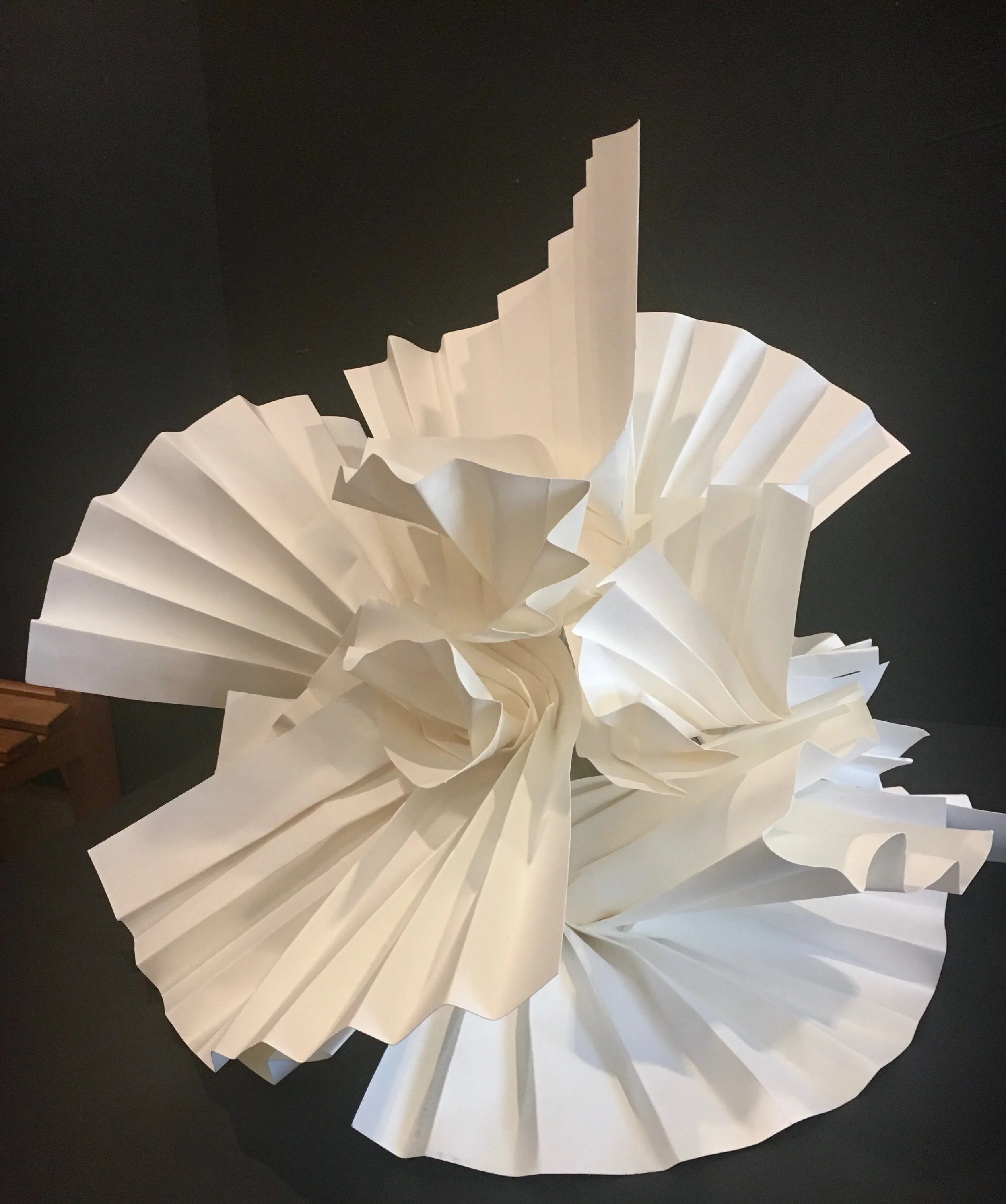 Sculpture 1 Student Work - Paper Project