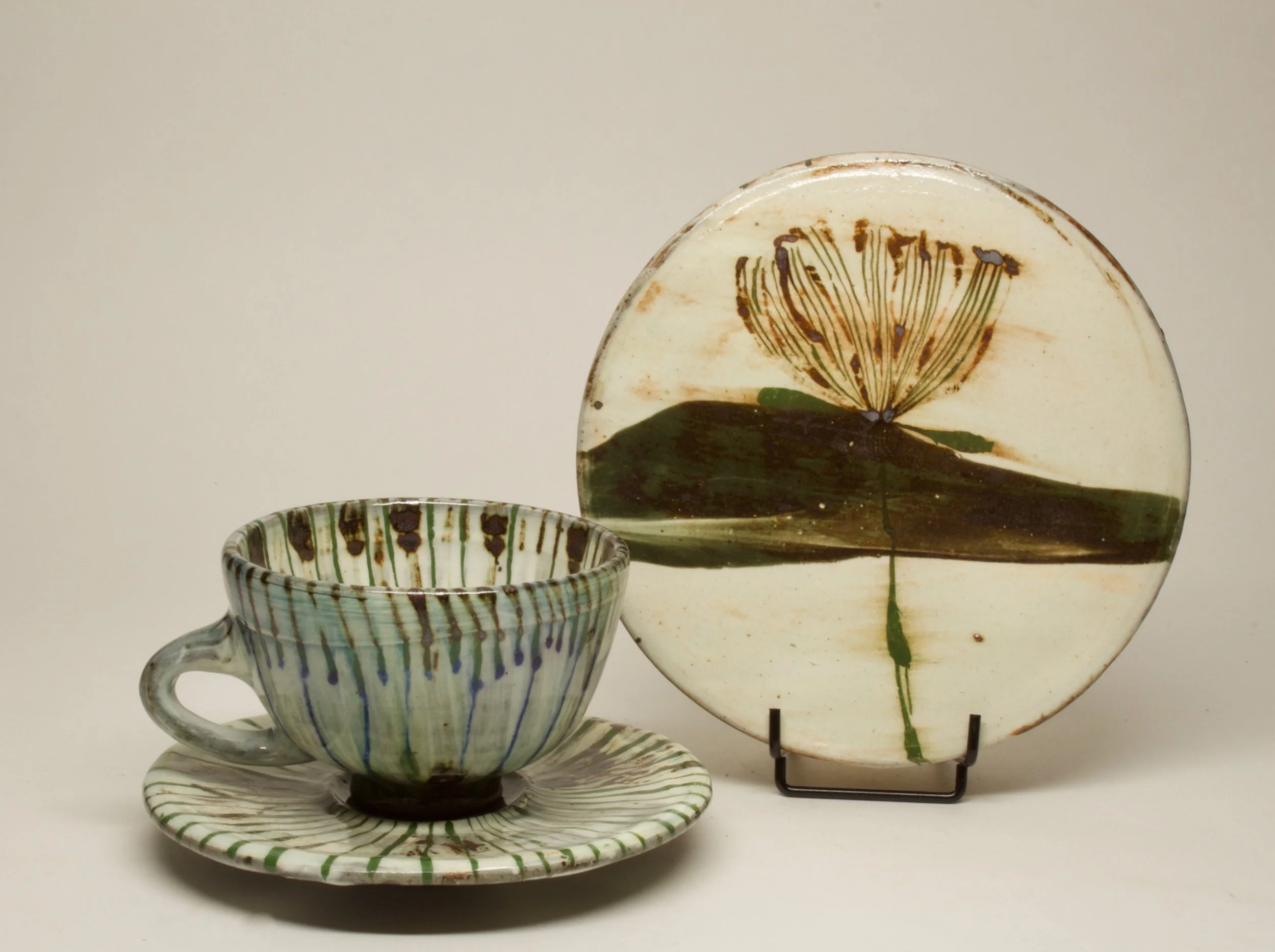 ‘what I would ask of Phillis Wheatley, our time for tea’, Stoneware, Cone 10 Reduction, 2018 - Chotsani Elaine Dean