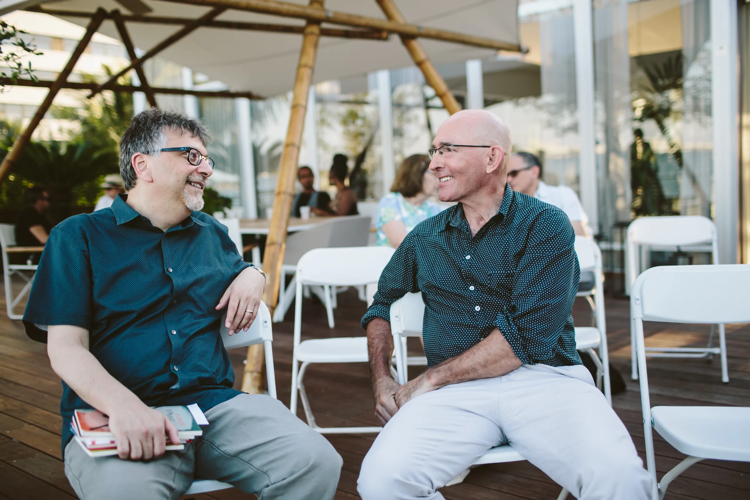  Don Share & Tom Healy (photo courtesy of Gesi Schilling). 