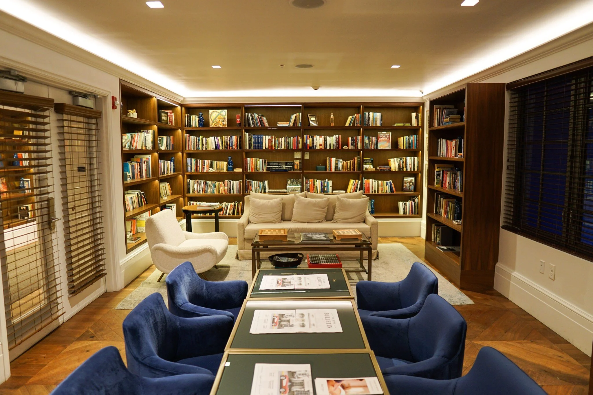 The Betsy Hotel’s Library / 3rd Floor of the Colonial Wing