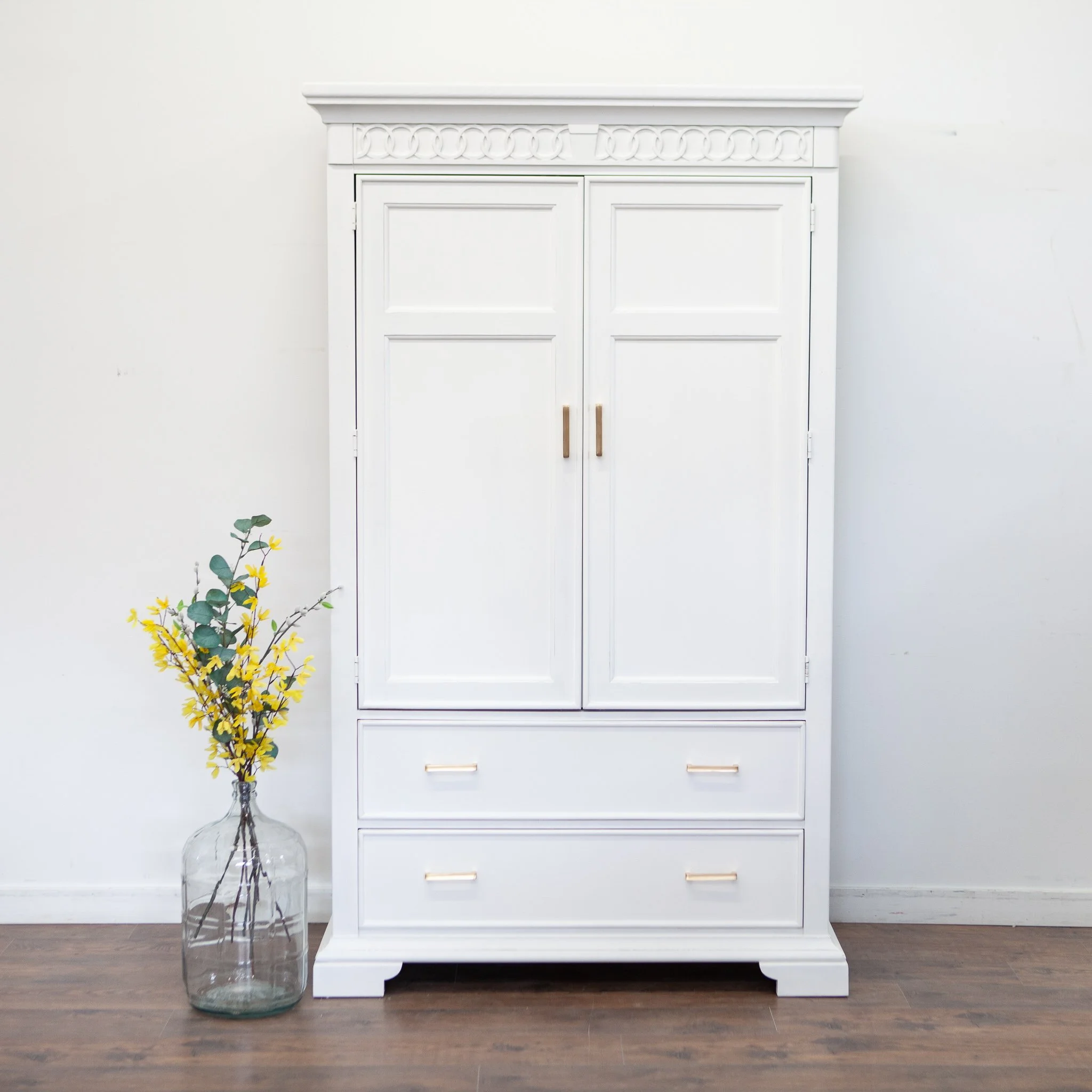 Prepare To Be Wowed By This Beautiful Armoire Transformation. — Mango