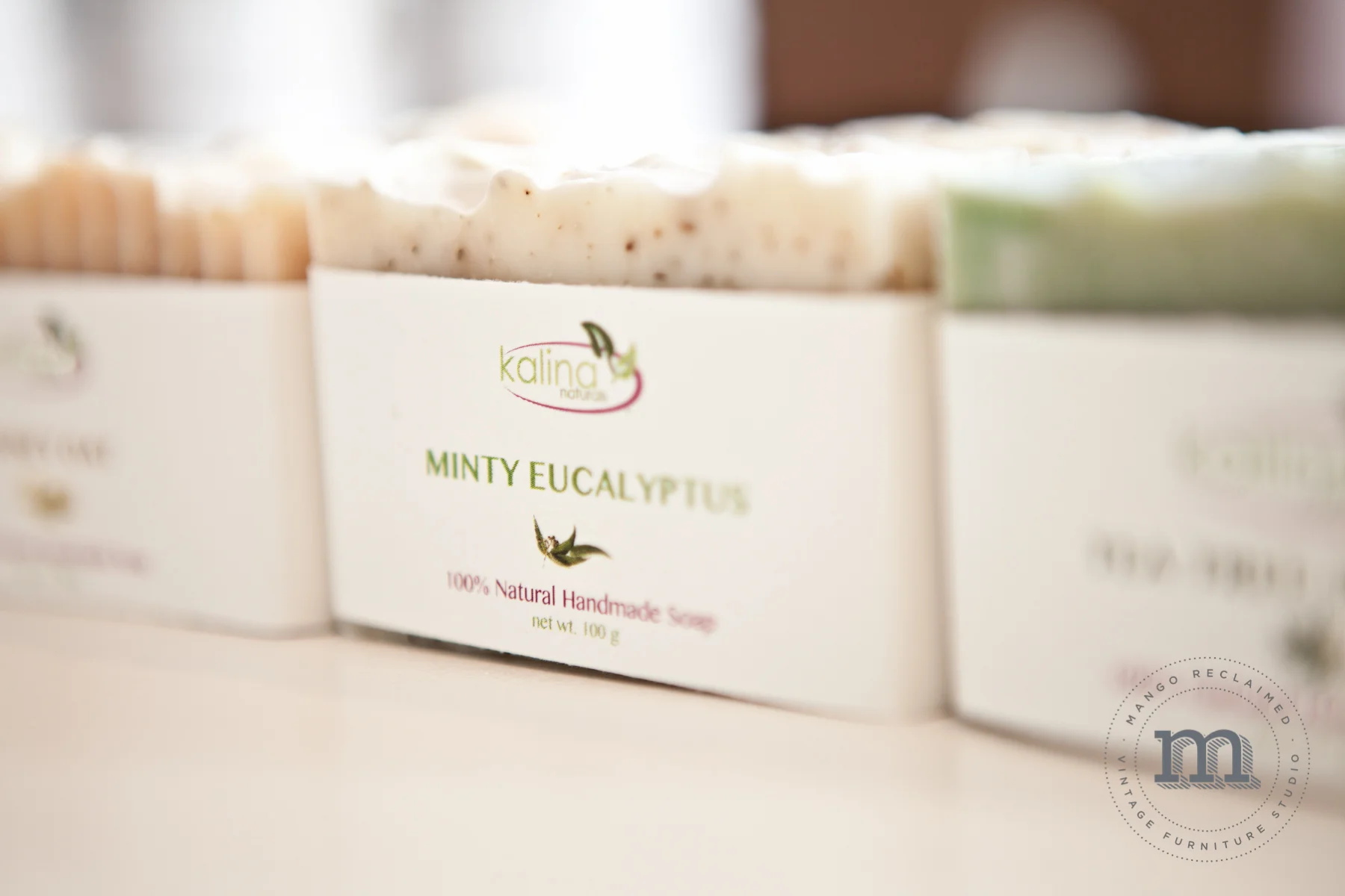 All soaps are $5/ea and come in an array of delicious scents (or try the 'honey oat' if your looking for unscented).