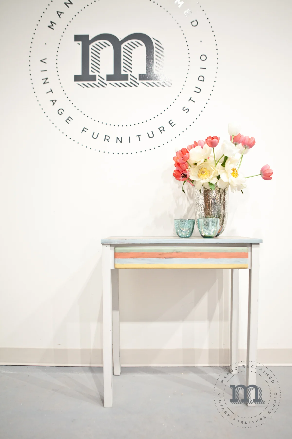 Striped Desk/Table, currently available, $185.